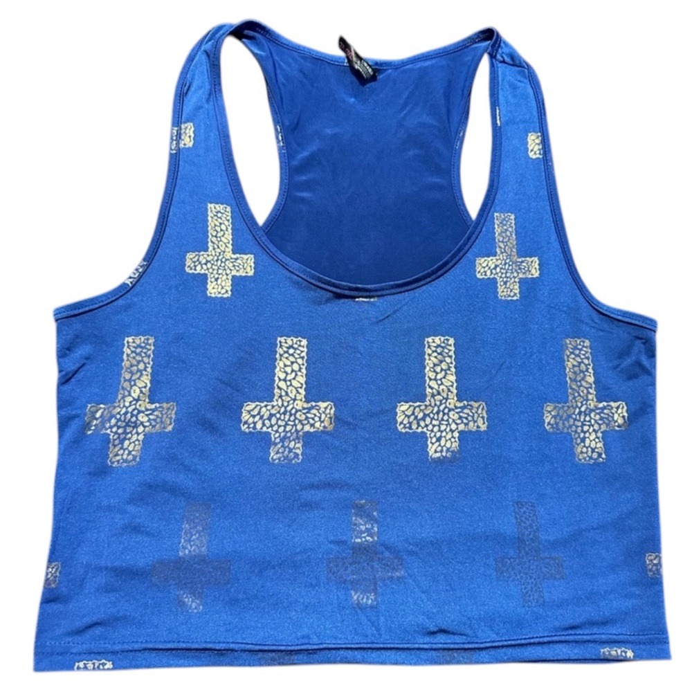 5/$25 Women’s Picky boo cross crop tank